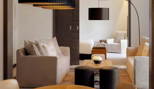 Two-Bedroom Boulevard Suite with Balcony and City View