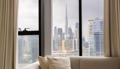 Studio with Burj Khalifa View