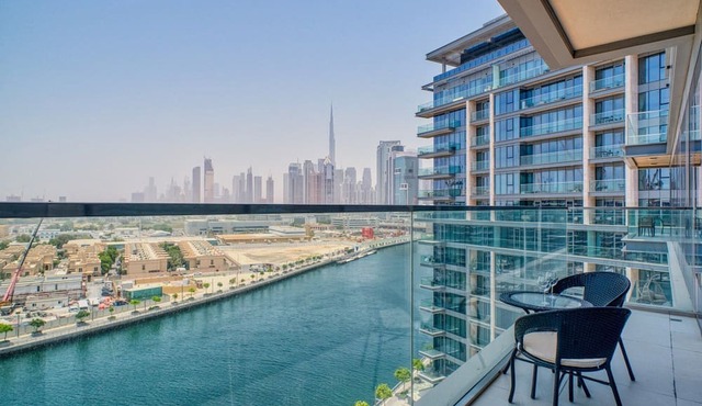GuestReady - BurjKhalifa & Canal Views|2BR + Study